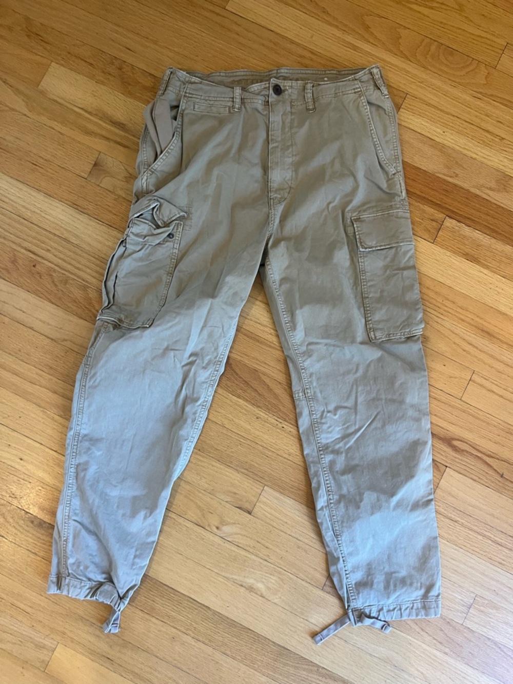 American Eagle Outfitters Men's Tan Cargo pants